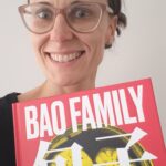 Nicola Thayil with Bao Family cookbook